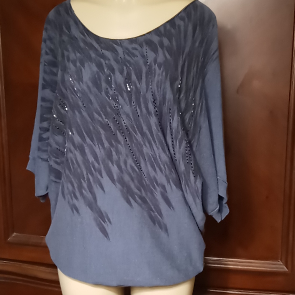 Oversized Beaded Top